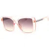 Guess Transparent Resin Sunglasses In Multi