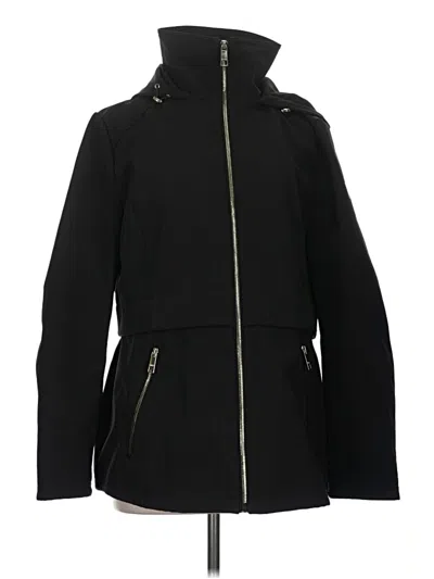 Pre-owned Guess Coat In Black