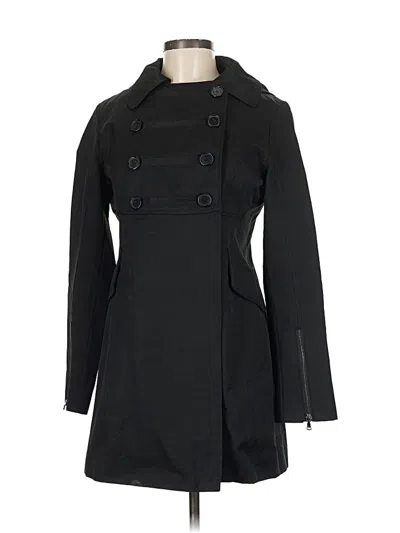 Pre-owned Guess Coat In Black