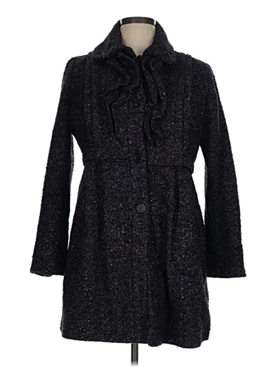Pre-owned Guess Coat In Black