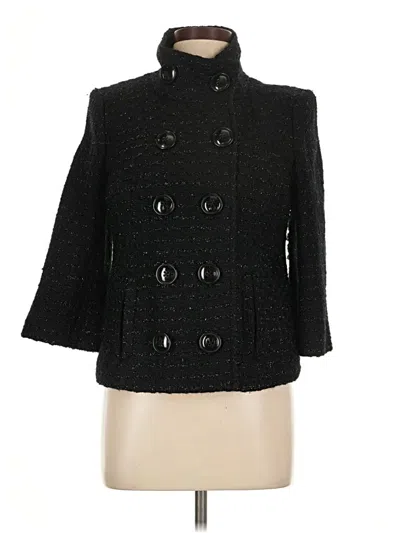 Pre-owned Guess Coat In Black