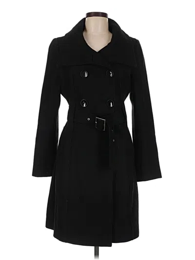 Pre-owned Guess Coat In Black