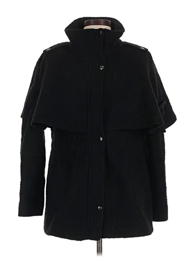 Pre-owned Guess Coat In Black
