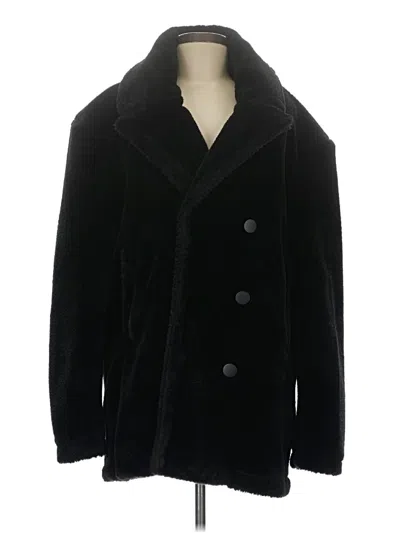 Pre-owned Guess Coat In Black