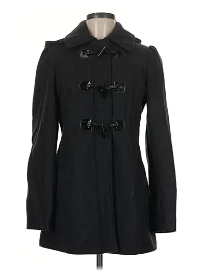Pre-owned Guess Coat In Black