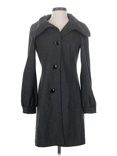 Pre-owned Guess Coat In Gray