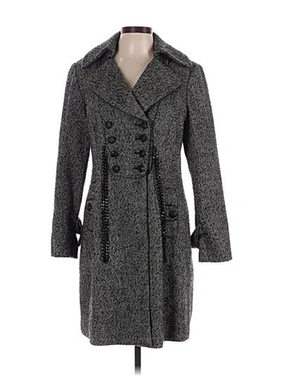 Pre-owned Guess Coat In Gray