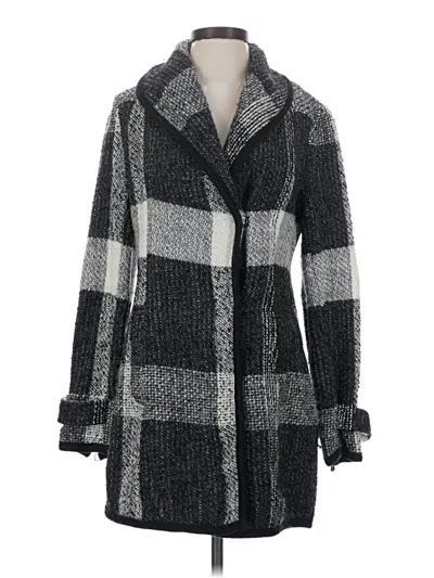 Pre-owned Guess Coat In Gray