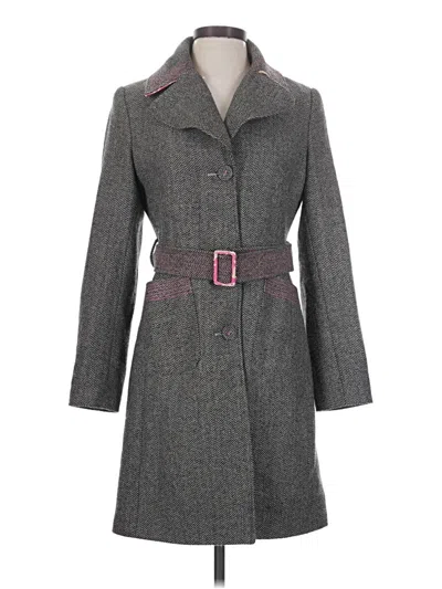 Pre-owned Guess Coat In Gray