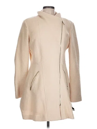 Pre-owned Guess Coat In Ivory