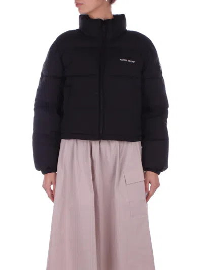 Guess Coats Black In Nero Neri E Grigi