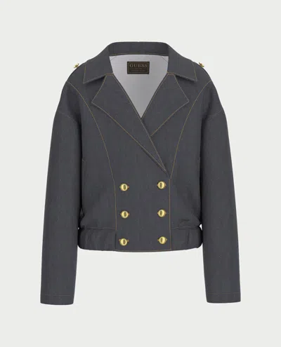 Guess Kids'  Coats In Grigio Metallici E Grigi