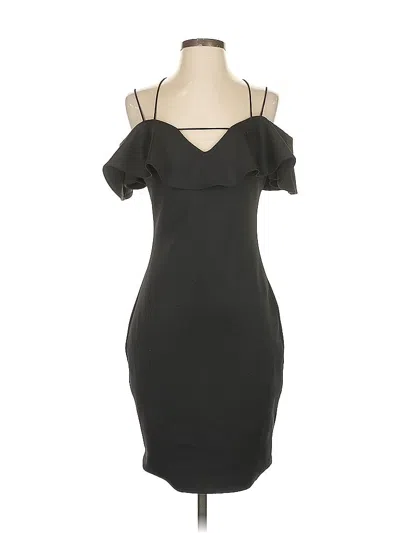 Pre-owned Guess Cocktail Dress In Black