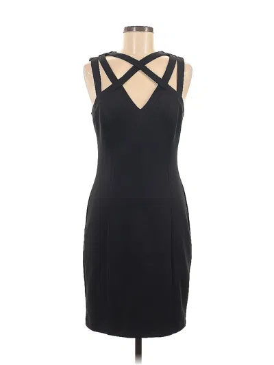 Pre-owned Guess Cocktail Dress In Black
