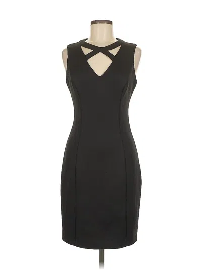 Pre-owned Guess Cocktail Dress In Black