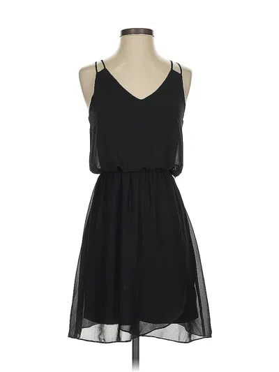Pre-owned Guess Cocktail Dress In Black