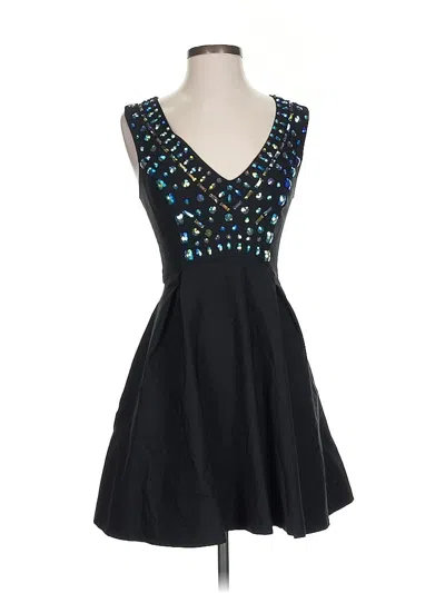 Pre-owned Guess Cocktail Dress In Black