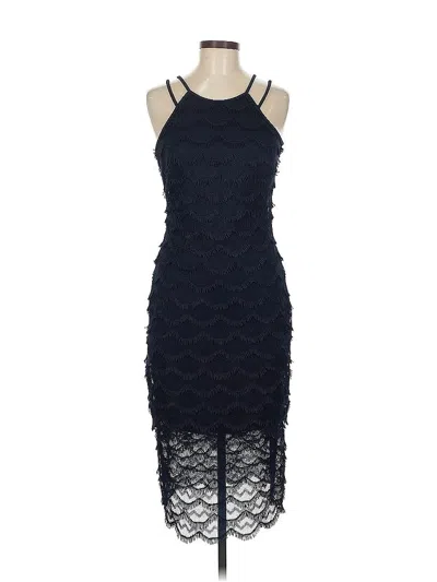 Pre-owned Guess Cocktail Dress In Black
