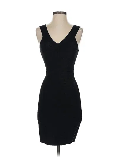 Pre-owned Guess Cocktail Dress In Black