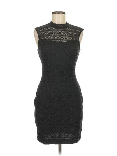 Pre-owned Guess Cocktail Dress In Black