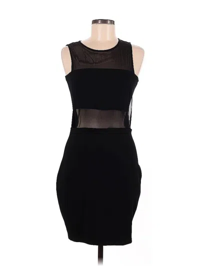 Pre-owned Guess Cocktail Dress In Black