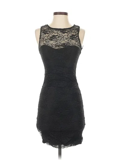 Pre-owned Guess Cocktail Dress In Black