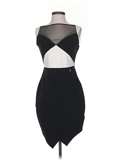Pre-owned Guess Cocktail Dress In Black