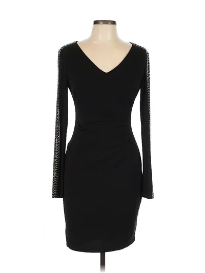 Pre-owned Guess Cocktail Dress In Black