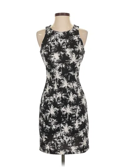 Pre-owned Guess Cocktail Dress In Black