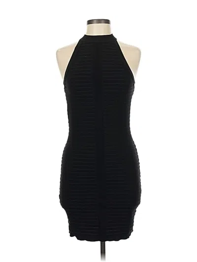 Pre-owned Guess Cocktail Dress In Black