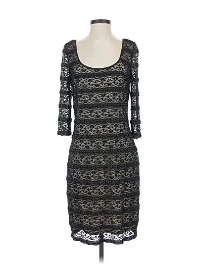 Pre-owned Guess Cocktail Dress In Black