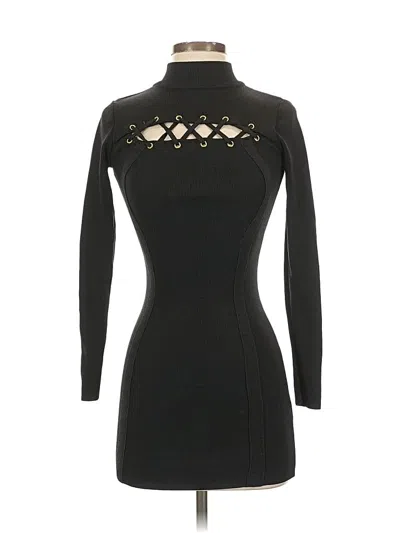 Pre-owned Guess Cocktail Dress In Black