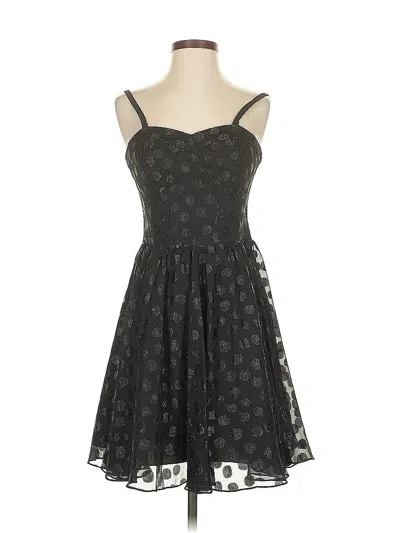Pre-owned Guess Cocktail Dress In Black