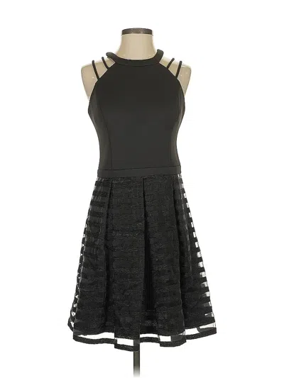 Pre-owned Guess Cocktail Dress In Black