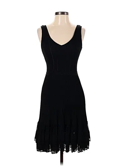 Pre-owned Guess Cocktail Dress In Black
