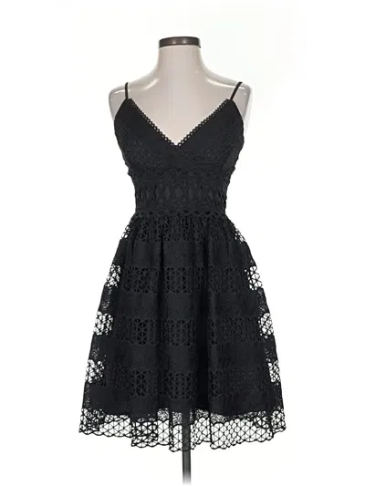 Pre-owned Guess Cocktail Dress In Black