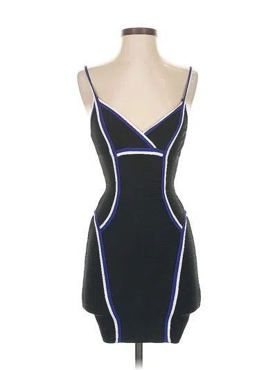 Pre-owned Guess Cocktail Dress In Black