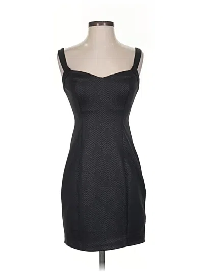Pre-owned Guess Cocktail Dress In Black