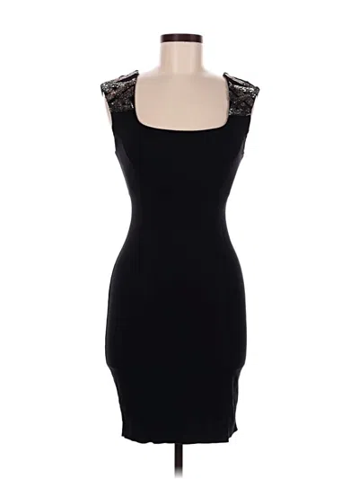 Pre-owned Guess Cocktail Dress In Black