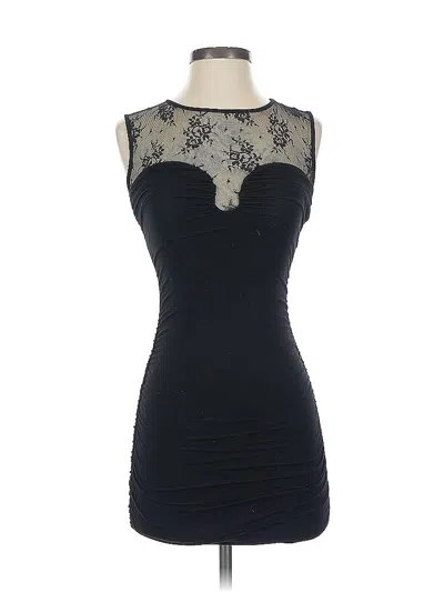 Pre-owned Guess Cocktail Dress In Black