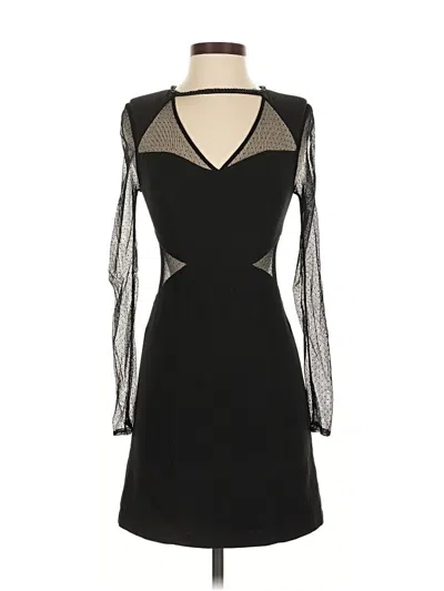 Pre-owned Guess Cocktail Dress In Black