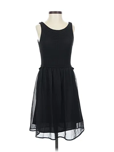Pre-owned Guess Cocktail Dress In Black