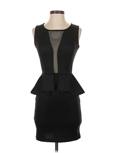 Pre-owned Guess Cocktail Dress In Black