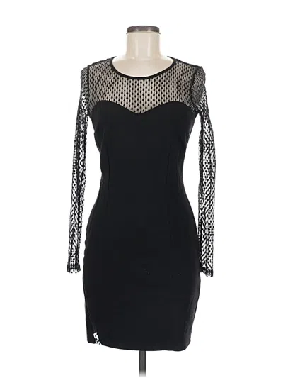 Pre-owned Guess Cocktail Dress In Black