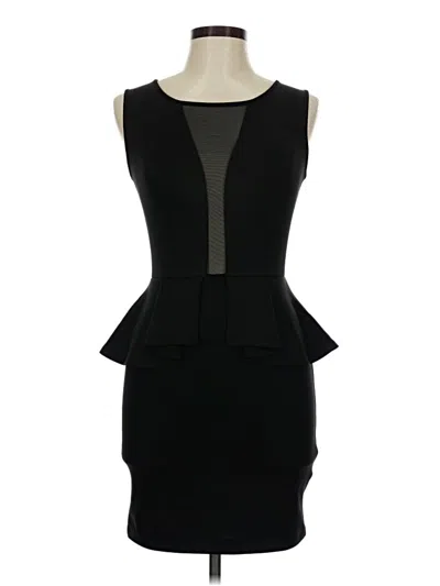 Pre-owned Guess Cocktail Dress In Black