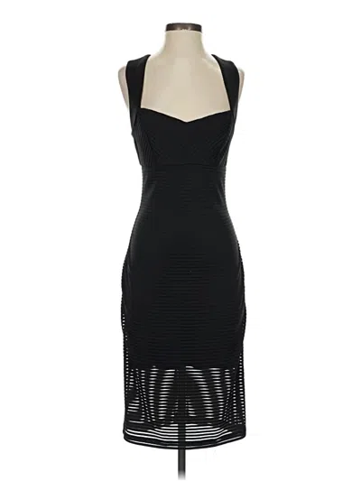 Pre-owned Guess Cocktail Dress In Black