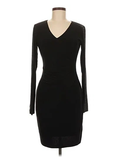 Pre-owned Guess Cocktail Dress In Black