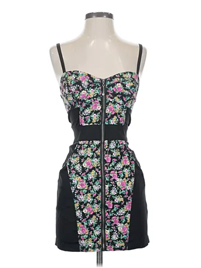 Pre-owned Guess Cocktail Dress In Black