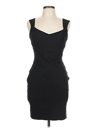 Pre-owned Guess Cocktail Dress In Black