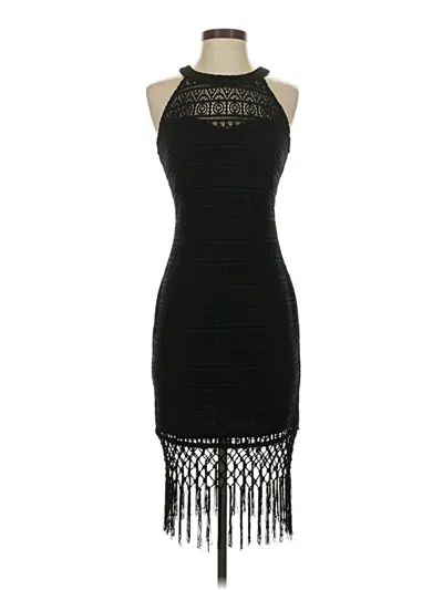 Pre-owned Guess Cocktail Dress In Black
